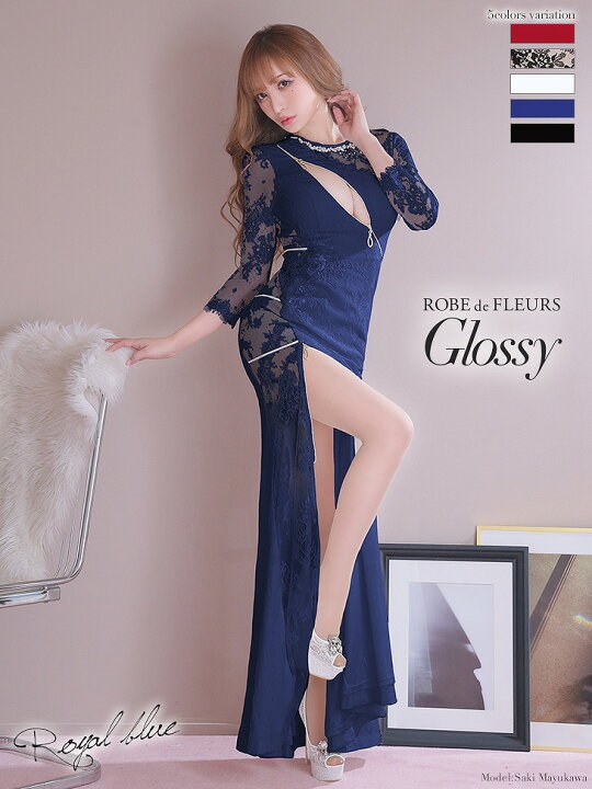 楽天市場】S/M/L 送料無料 ROBE de FLEURS Glossy / ローブドフルール 