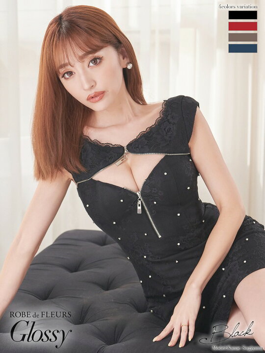 楽天市場】XS/S/M 送料無料 ROBE de FLEURS Glossy / ローブドフルール 