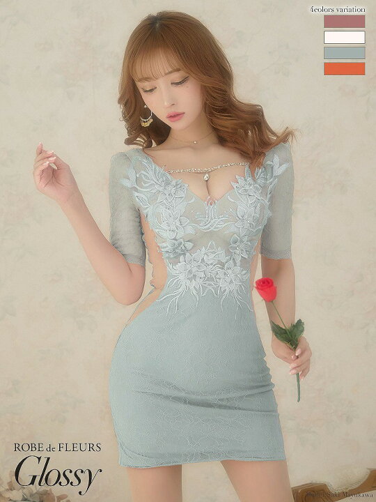 楽天市場】【再入荷】XS/S/M/L 送料無料 ROBE de FLEURS Glossy 