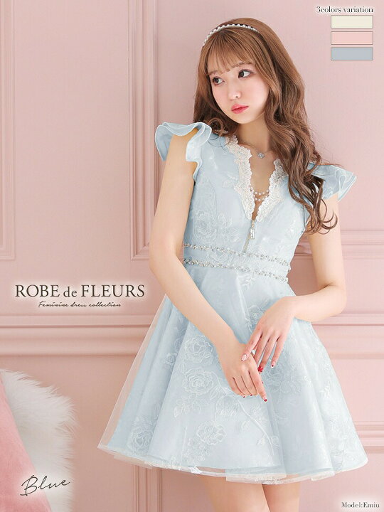 楽天市場】XS/S/M/L 送料無料 ROBE de FLEURS / ローブドフルール  