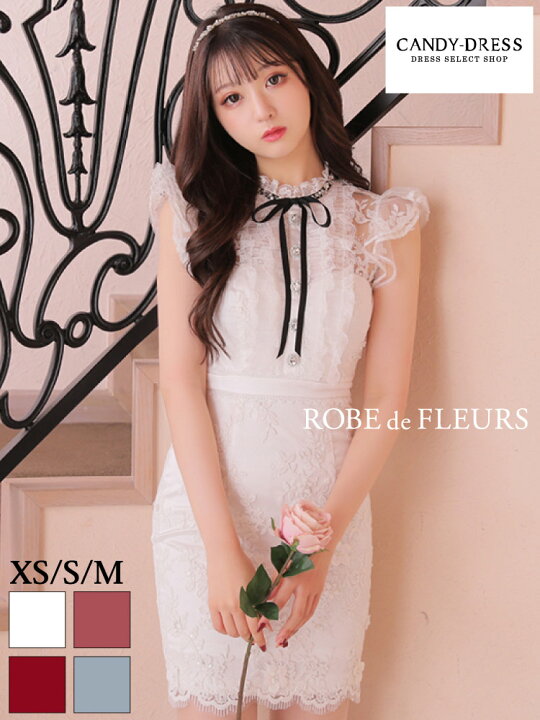 楽天市場】XS/S/M 送料無料 ROBE de FLEURS / ローブドフルール パール  