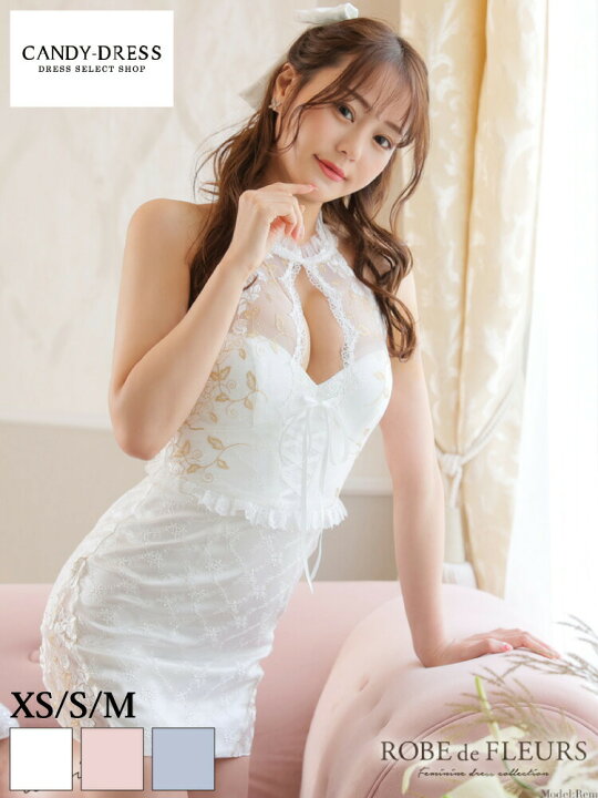 楽天市場】XS/S/M 送料無料 ROBE de FLEURS / ローブドフルール 