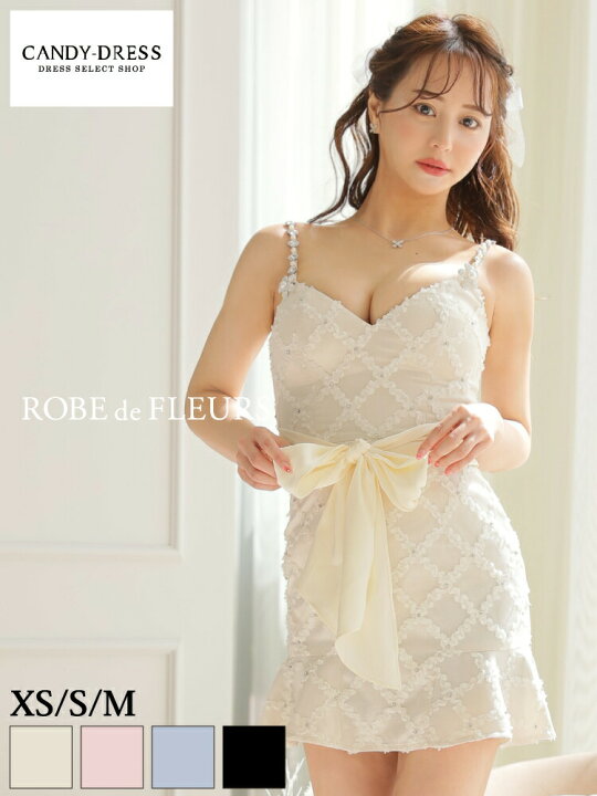 楽天市場】XS/S/M 送料無料 ROBE de FLEURS / ローブドフルール 立体 