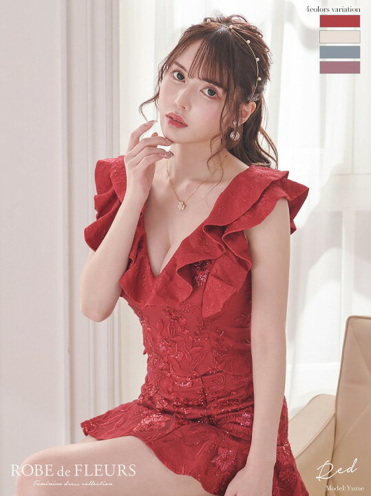 楽天市場】XS/S/M 送料無料 ROBE de FLEURS / ローブドフルール 