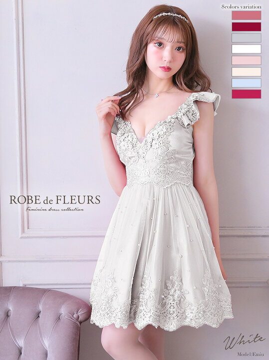 楽天市場】【カラー追加】【再入荷】XS/S/M/L 送料無料 ROBE de FLEURS  