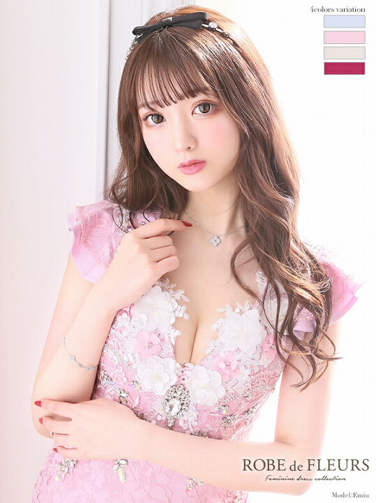 楽天市場】XS/S/M/L 送料無料 ROBE de FLEURS / ローブドフルール 