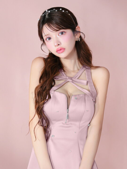 楽天市場】【ROBE de FLEURS / ローブドフルール】サテン/ ビジュー  