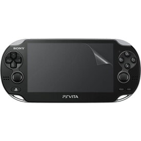 [送料無料]初期PSV貼り付けかんたん装着 液晶保護フィルム SONY PlayStation Vita (プレイステーション ヴィータ) PCH-1000シリーズ全機種本体対応 液晶画面をキズや汚れから守る液晶保護プロテクトフィルムシート 高画質液晶画面に最適で液晶キズ破損を防ぐ液晶フィルム