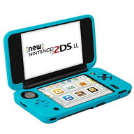 [送料無料] New 2DS LL ケース シリコン ソフトケース 衝撃吸収 傷防止 指紋防止 滑り止め グリップ向上 …