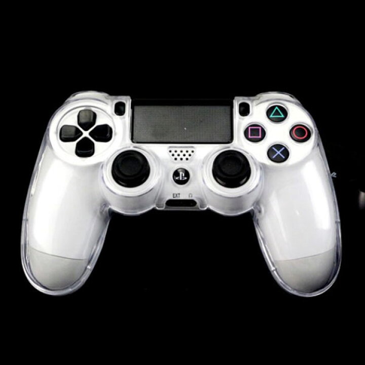 楽天市場】☆[送料無料]PS4 DUALSHOCK4用コントローラークリスタル透明 