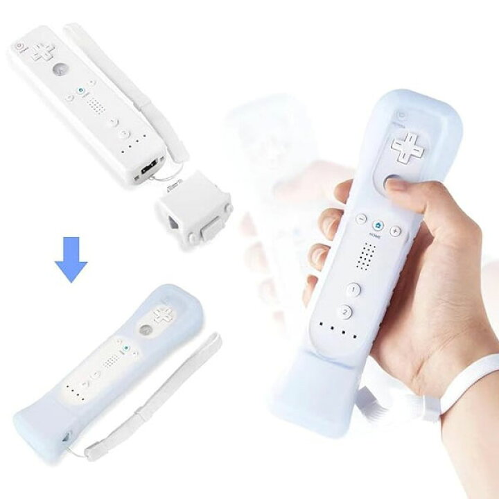 楽天市場】[送料無料] 激しい動きでも安心！ Wiiリモコン ＋ Wii 