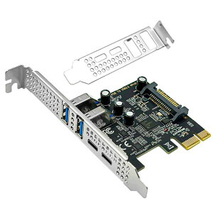 []v4|[g݉\ PCIe USB3.2 Gen1 gJ[h 4|[g(USB Ax2Xbg+USB Type-Cx2Xbg)fXNgbvPCp 5Gbps NEC`bv USB݃J[h PCg{[h [vt@CΉ W