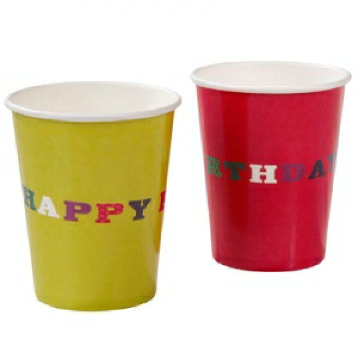 楽天市場 Birthday Bash パーティーカップ 紙コップ8ピースセット Candy Chouchou 楽天市場 Birthday Bash パーティーカップ 紙コップ8ピースセット Candy Chouchou