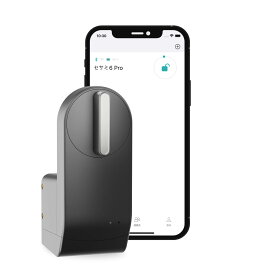 【公式ストア】セサミ6プロ SESAME6Pro スマートロック lock 100万回でも壊れないブラシレスモーター搭載、業界唯一。超静音 玄関 後付け ロック 工事不要 Alexa/Google Assistant/Siri/Apple Watch対応 鍵 後付け セキュリティ スマートキー CANDY HOUSE