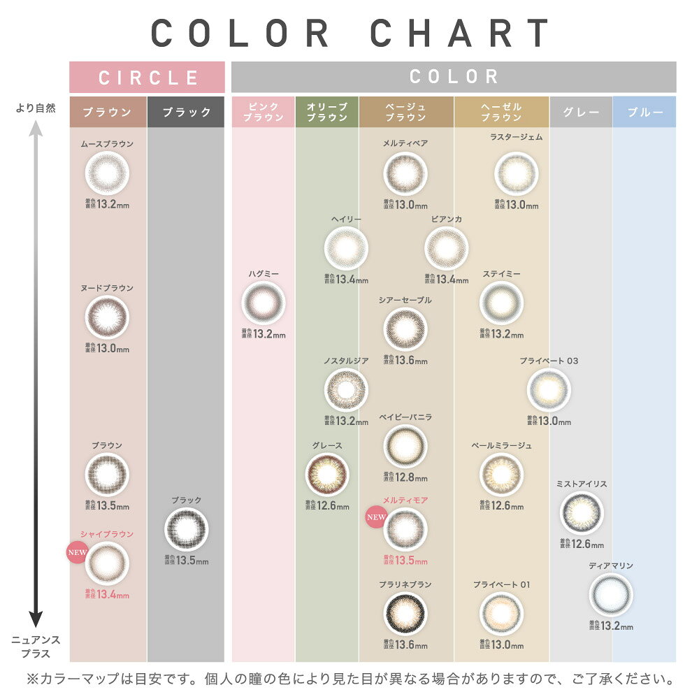 カラコン ワンデー【もれなく1箱無料】1箱あたり1,144円 ReVIA 1day COLOR 1箱 10枚 入/3箱合計 30枚入り カラー コンタクト コンタクトレンズ ワンデー レヴィア ナチュラル 自然 人気 ブラウン 度あり 度なし キャンマジ公式 2箱購入で+1箱無料 送料無料 ネコポス - メイン画像 17