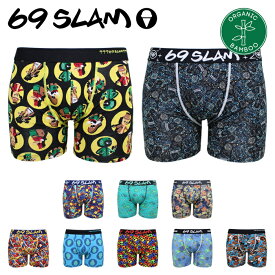 69SLAM ロックスラム ボクサーパンツ バンブーコットン レギュラー メンズ おしゃれ かっこいい 派手 男性 下着 プレゼント ギフト
