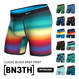 BN3TH ベニス ボクサーパンツ メンズ CLASSIC BOXER BRIEF PRINT ロング 下着 MY PAKAGE マイパッケージ