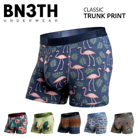 BN3TH ベニス ボクサーパンツ CLASSIC TRUNK PRINT ショート メンズ 男性 下着 マイパッケージ