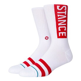 STANCE スタンス ソックス メンズ OG クルー 靴下 M556D17OGG