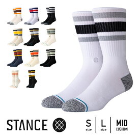 【4/12新作2型入荷】 STANCE スタンス ソックス メンズ BOYD ST インフィニット ライン クルー 靴下 A556A20BOS