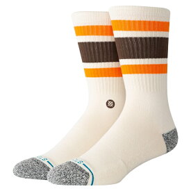 STANCE SOCKS スタンス ソックス BOYD ST ライン クルー メンズ 男性 靴下 おしゃれ ストリート 白 黒 A556A20BOS