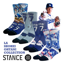 【4/19新作入荷】 STANCE スタンス ソックス メンズ 大谷翔平 コラボ LA Shohei Ohtani COLLECTION ドジャース クルー 靴下