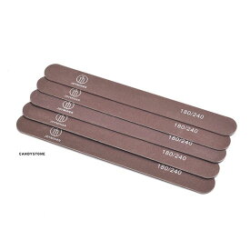 Double-sided wood file, nail supplies, nail art, DIY nails, Korean nails