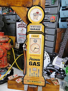 バステッドナックルガレージ ガスポンプ U.S.ヘヴィースチールサイン アメリカン雑貨 アメリカ雑貨 グッズ おしゃれ かっこいい ガレージ雑貨 ガレージング雑貨 ショップイン