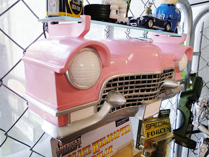 楽天市場】ピンクキャデラック カーシェルフ Sサイズ アメリカン雑貨 