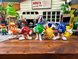 m&m's　PVCフィギュア　5体セット　アメリカン雑貨　アメリカ雑貨　グッズ