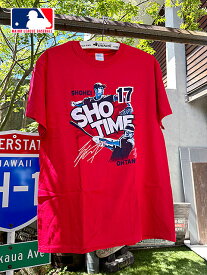 大谷翔平　SHO　TIME　オフィシャルTシャツ　ロサンゼルス　エンゼルス　MLB公式グッズ