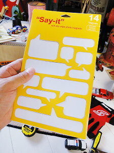 フキダシ型 フォトマグネット Say-it アメリカン雑貨 アメリカ雑貨 グッズ