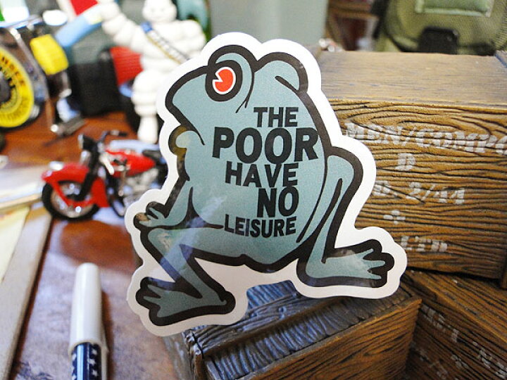 楽天市場 コトワザステッカー 貧乏暇なし 自分仕様だから愛着も強くなる こだわり派が夢中になる人気のアメリカ雑貨屋 ステッカー おしゃれ おもしろ アメリカン雑貨 車 バイク スーツケース デカール シール オリジナル かわいい アルファベット レトロ