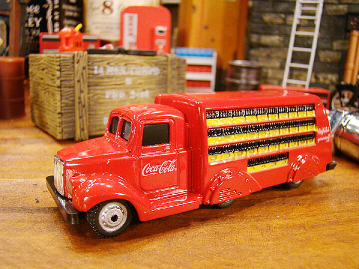 楽天市場】コカ・コーラ ボトルトラック ミニカー 1/87スケール （1937 