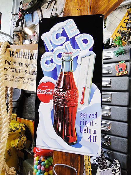 国産NEW コカコーラCoca-Cola LED ミニレタリングサイン40アメリカン