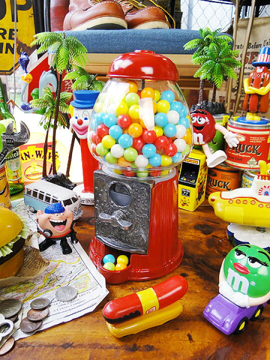 楽天市場 カラフルな見た目が最高の逸品 当店ロングヒット中 アメリカのガムボールマシン 本体のみ ガムは別売 Sサイズ アメリカ雑貨 アメリカン雑貨 貯金箱 人気 おしゃれ 通販 インテリア レトロアメリカ ディズニー アメリカ製 置物 おもちゃ ガムボール