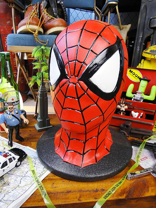 楽天市場 なりきりスパイダーマンマスク スーパーラテックスバージョン アメリカン雑貨 アメリカ 雑貨 通販 アメキャラ アメコミ こだわり派が夢中になる 人気のアメリカ雑貨屋 アメコミ アメキャラ スパイダーマン グッズ フィギュア マーベル アメリカ雑貨