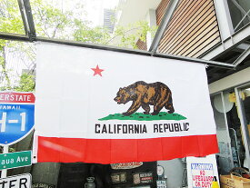 カリフォルニア州旗　フラッグ　アメリカン雑貨　アメリカ雑貨　グッズ