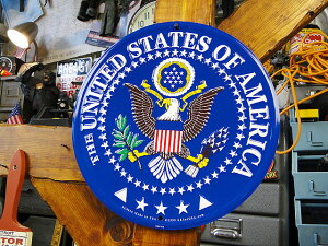 アメリカ合衆国マーク ブリキ看板 アメリカン雑貨 アメリカ雑貨 グッズ