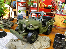 ミリタリージープ　ブリキオブジェ　アメリカン雑貨　アメリカ雑貨　ミリタリーグッズ　ミリタリー雑貨　サバイバルゲーム　サバゲー　おしゃれ かっこいい　ショップインテリア