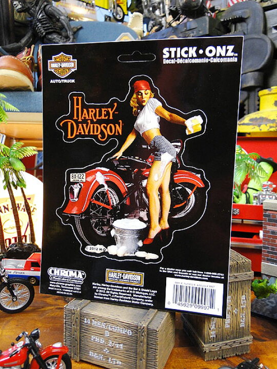 楽天市場 ハーレーダビッドソンのカスタムステッカー ピンナップガール 自分仕様だから愛着も強くなる こだわり派が夢中になる人気のアメリカ雑貨屋 ステッカー アメリカン雑貨 車 バイク スーツケース デカール シール オリジナル アルファベット カッコイイ