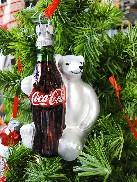 コカ・コーラのクリスマスツリーの飾り　オーナメント
