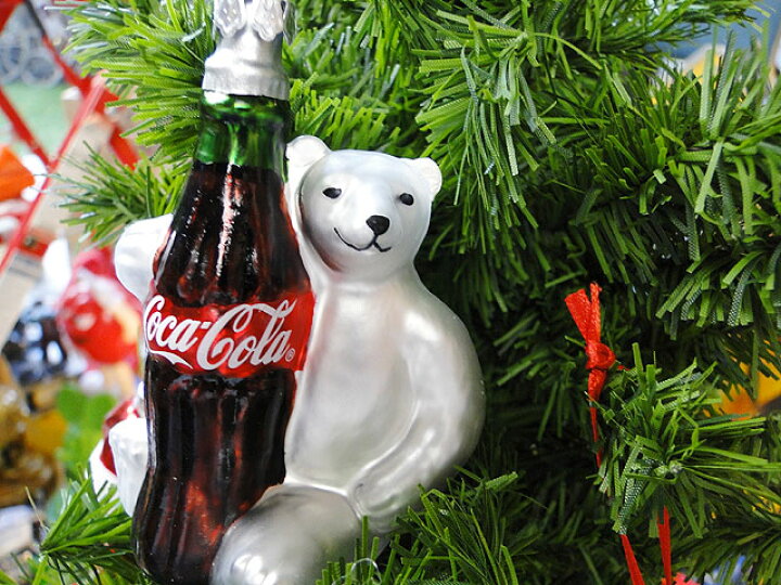 楽天市場】コカ・コーラブランド クリスマスオーナメント 