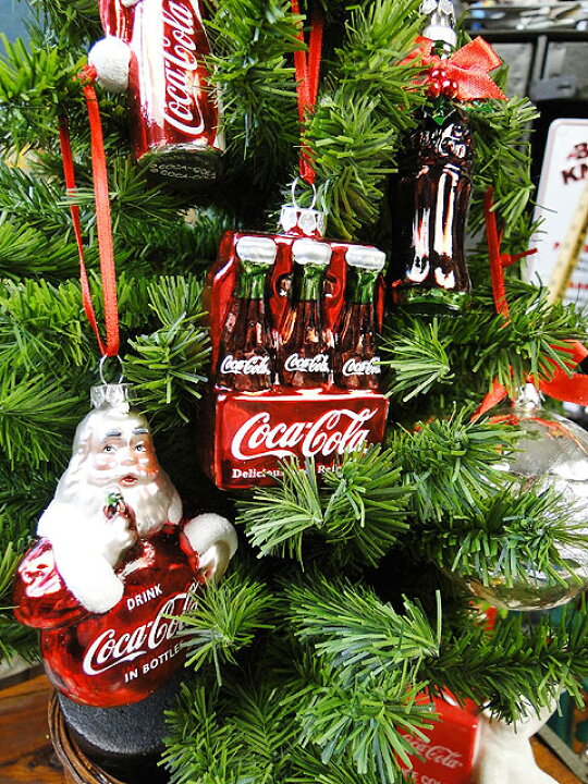 楽天市場】コカ・コーラブランド クリスマスオーナメント （6点セット 