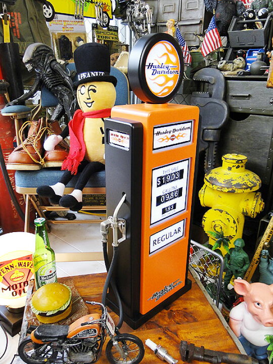 楽天市場】ハーレーダビッドソン ガスポンプ ランプ アメリカン雑貨 