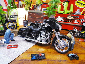 マイスト　2015年　ハーレーダビッドソン　ストリートグライド　ミニカー　1/12スケール　アメリカン雑貨　アメリカ雑貨　モデルカー　ジオラマ　グッズ HARLEY　DAVIDSON　おしゃれ　かっこいい　バイク　バイカー　ブランド　ガレージ