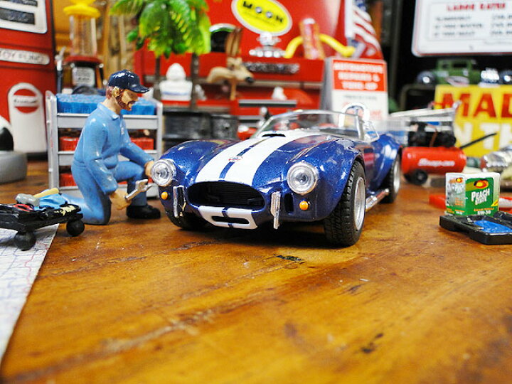 楽天市場】1965年 シェルビー コブラ427 5/C ダイキャストミニカー 1 
