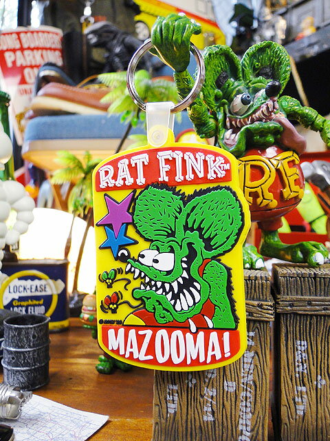 楽天市場 ラットフィンクのラバーキーリング イエロー アメリカ雑貨 アメリカン雑貨 アメリカ 雑貨 キーホルダー おしゃれ メンズ キーリング 鍵 人気のアメリカ雑貨屋 ブランド かわいい ファッション 小物 ロゴ アメキャラ アメリカ雑貨通販キャンディタワー