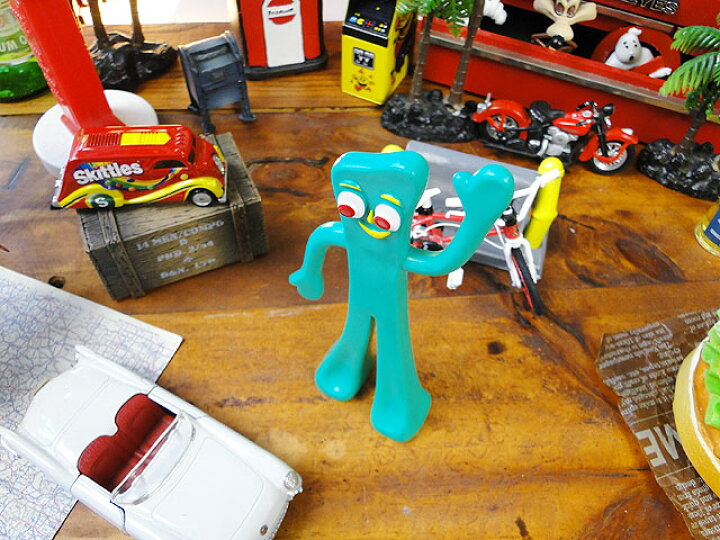 楽天市場】ガンビー ベンダブル人形 アメリカン雑貨 アメリカ雑貨  