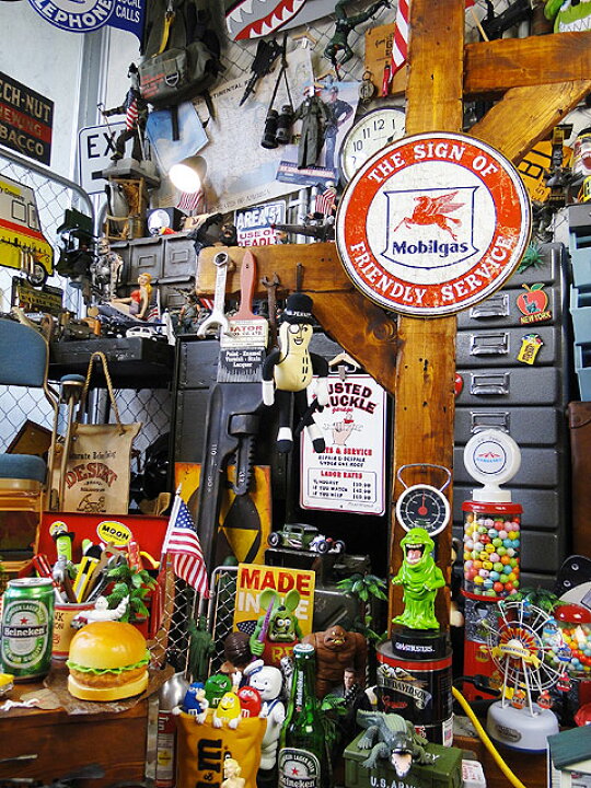 楽天市場】モービルガス ブリキ看板 フレンドリーサービス アメリカン 